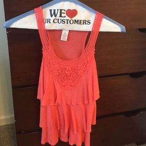 Razorback Ruffled tank