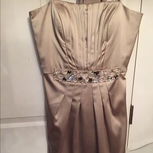 Cocktail Hollywood glamour dress With crystals