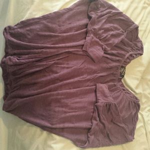 Purple shirt