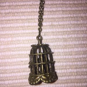 Victorian Birdcage Necklace
