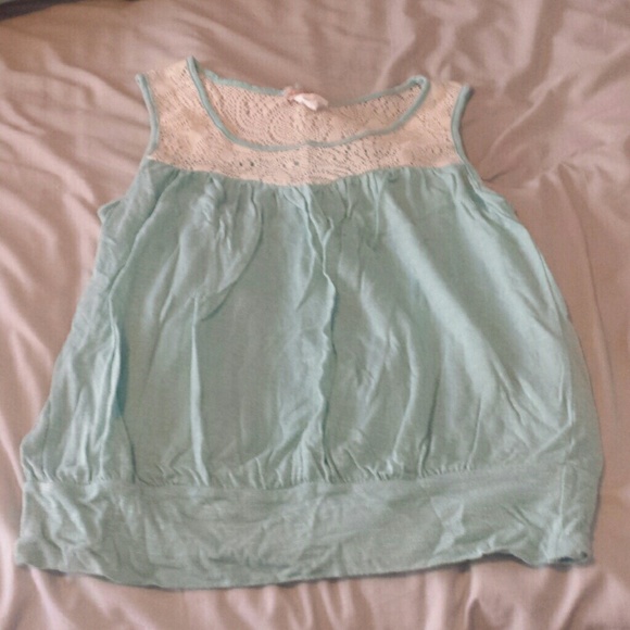 Blue tank top