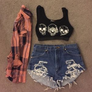 Highwaisted shorts