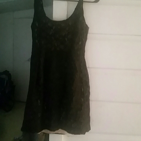 Skater style lace dress