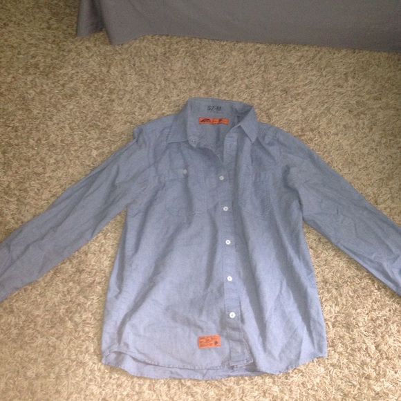 men's vans dress/casual shirt