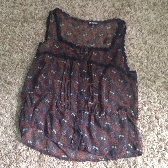 floral tank top