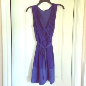 Blue dress by Zara Xs