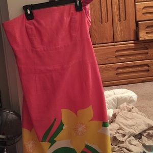 Lily Pulitzer Strapless Dress