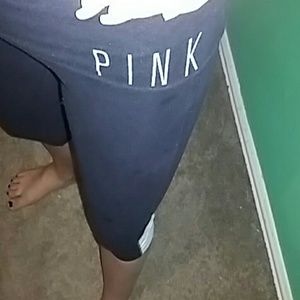 VS PINK crop leggings