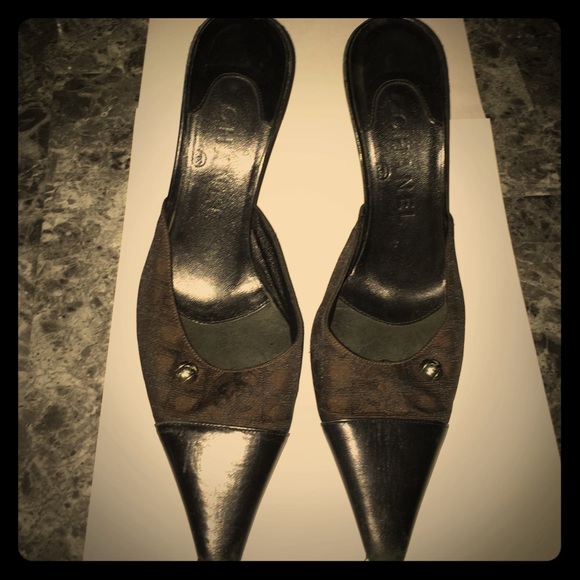 ‼SOLD Chanel sandal heel