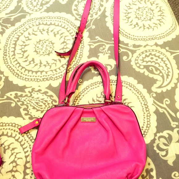 Pink Kate Spade crossbody  small purse .
