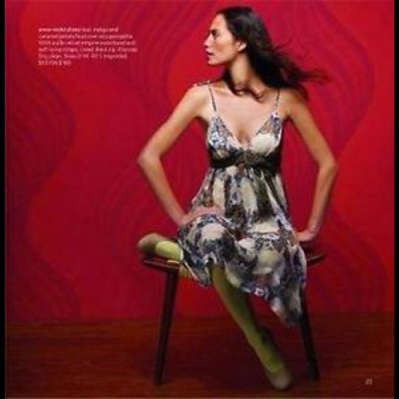Anthropologie Snow Violet Silk Dress - Picture 3 of 4