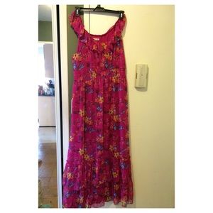 Beautiful Pink Floral Dress