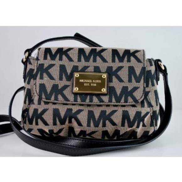 SALE Michael Kors Small Flap Jacquard Crossbody