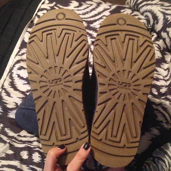 Tall Navy Uggs - Picture 2 of 3