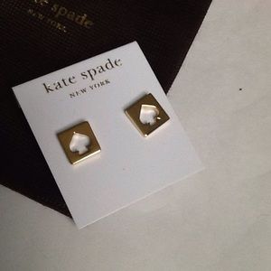 NWT Kate Spade New York Spade Earrings
