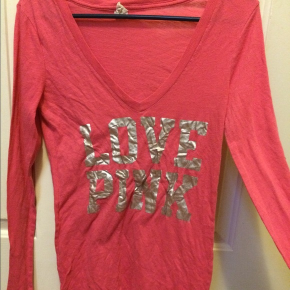 VS Pink Long sleeve Tee