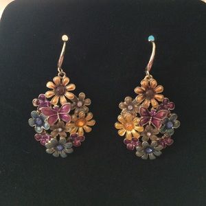 Flower earrings