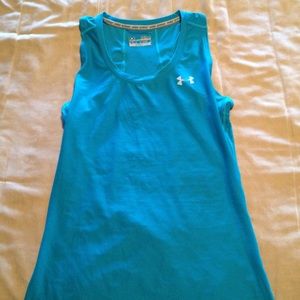 Under Armor blue workout tank