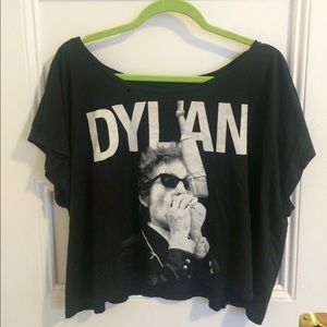 Bob Dylan crop Tee