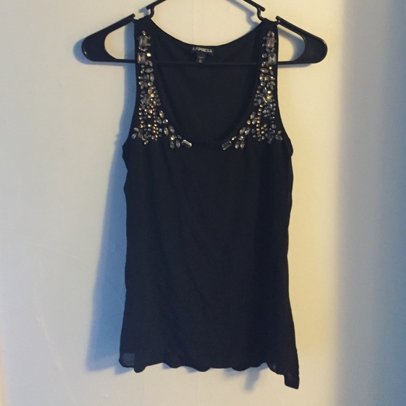 Express jeweled top