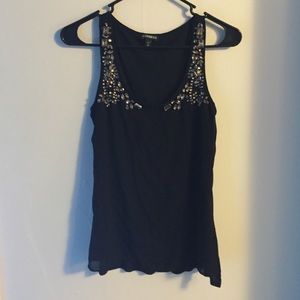 Express jeweled top