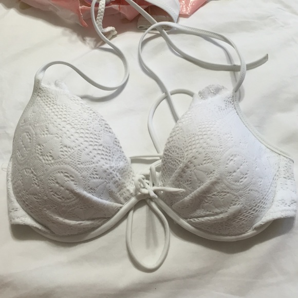 NEVER WORN VS Lace Swim Top