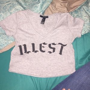 Illest crop top