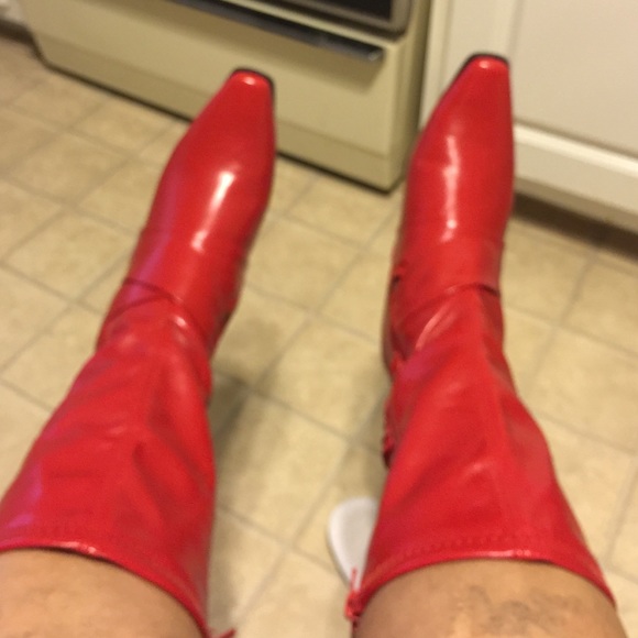 Red boots