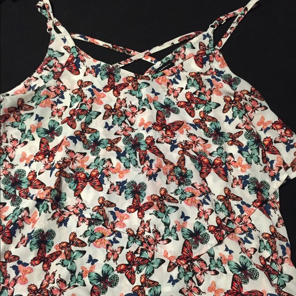 Torrid butterfly cami