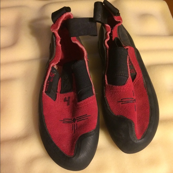 Rock climbing shoes