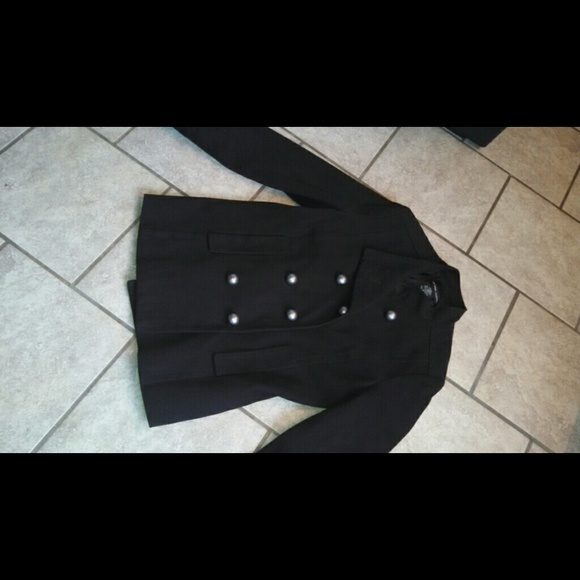 Black Pea Coat by NY& CO sz M