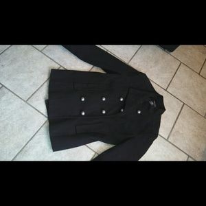 Black Pea Coat by NY& CO sz M