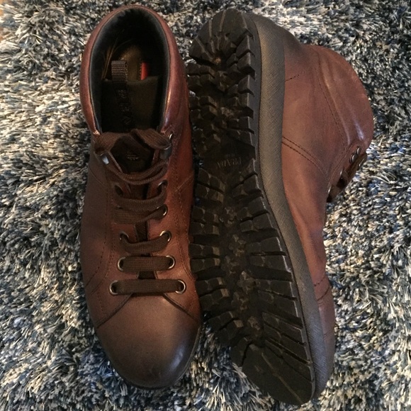 Prada Lugged Hiking Boot - Picture 3 of 4