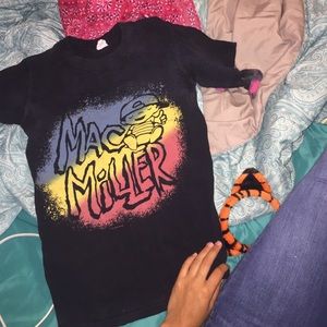 Mac Miller blue slide park collectors tee