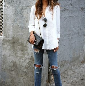 Silence and Noise White Button Down