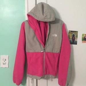Hooded Pink North Face