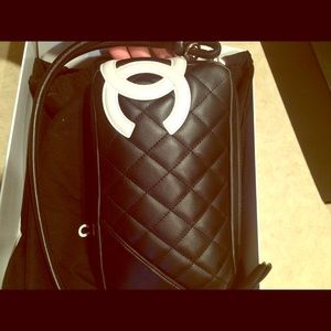 Chanel Quilted Cambon Ligne Pochette Bag