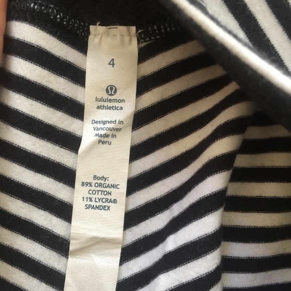 Lululemon Classic Stripe Under Tight - Picture 3 of 4