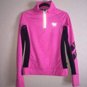 Neon Pink Ultimate Reflective Half Zip