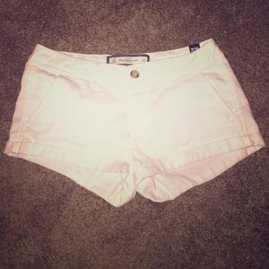 Abercrombie & Fitch White Shorts