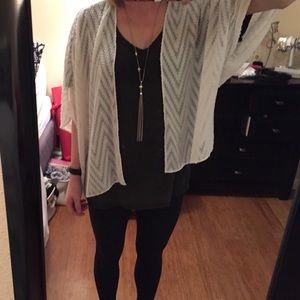 Forever 21 sheer(ish) cardigan