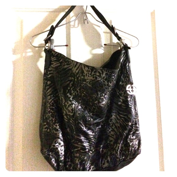 Cheetah mixed with Zebra printed purse