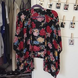 Floral kimono