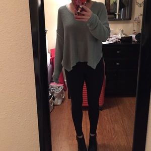H&M high low sweater
