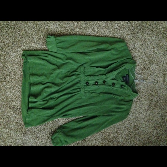 Green banana republic top