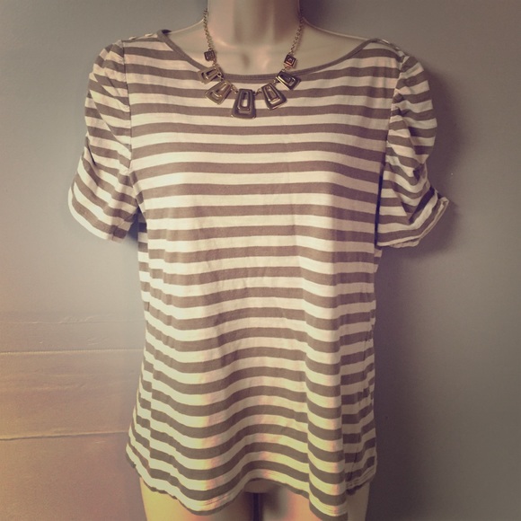 Banana Republic stripe shirt