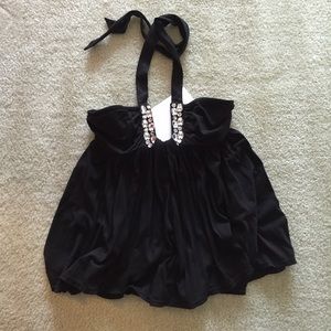 Victoria's Secret black bra top / halter top