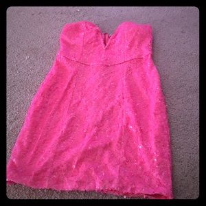 pink tobi dress