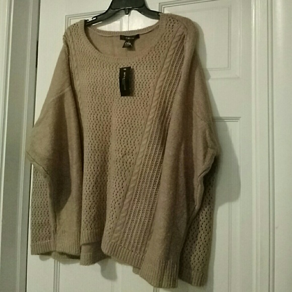 Ultra soft tan sweater