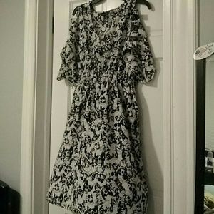 Skull Print Dress